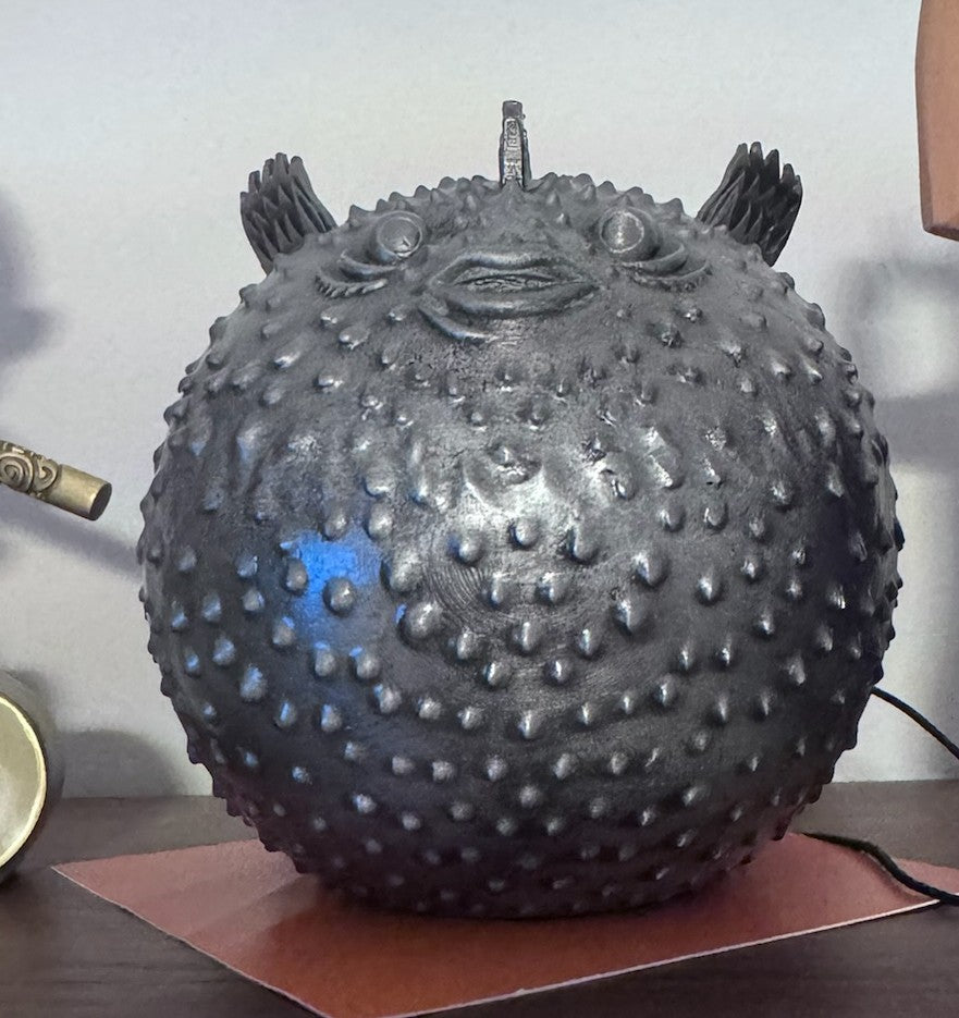 Mondegreen Puffer Statue