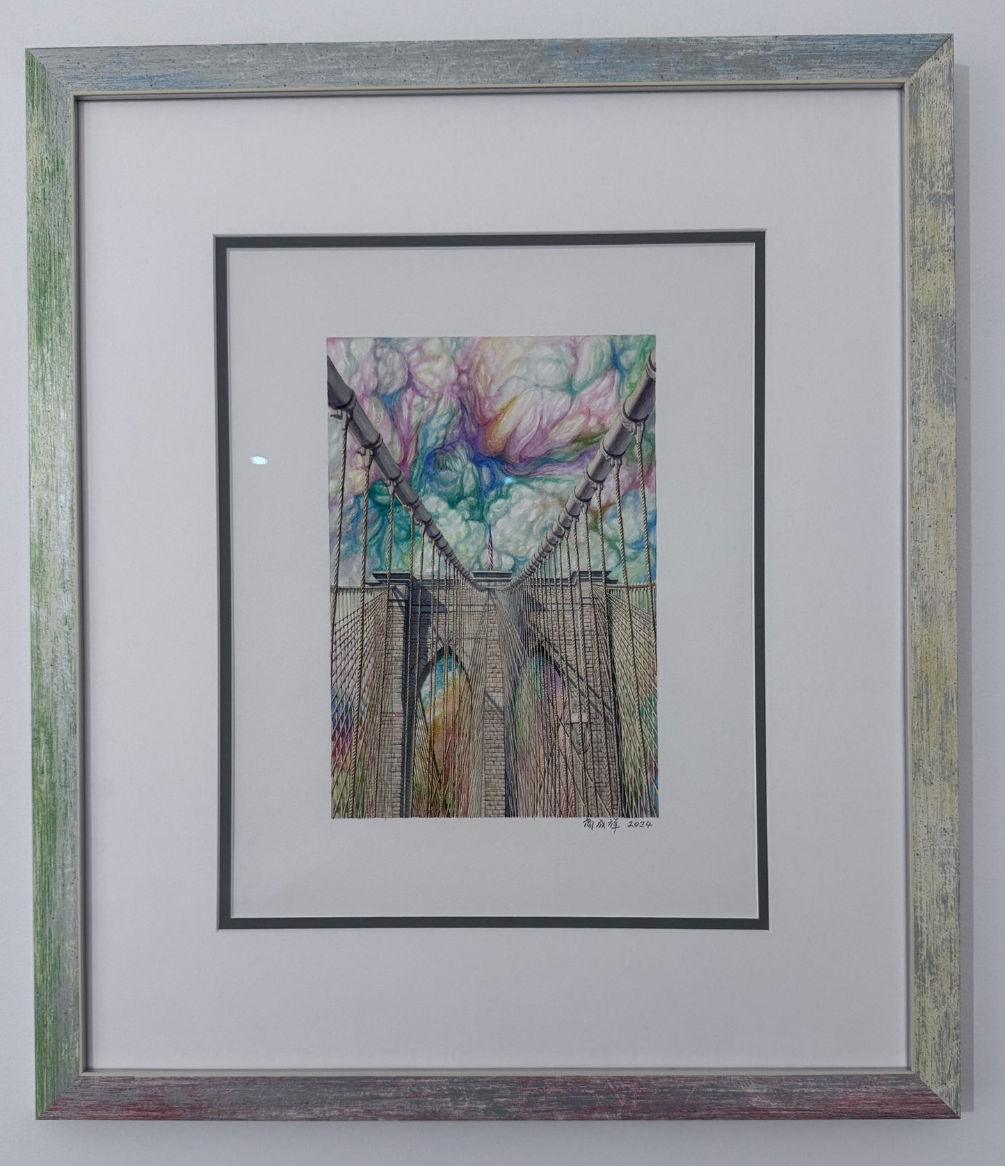 Brooklyn Bridge Watercolor OG