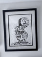 Bakers Dozen Statue - Marker Drawing