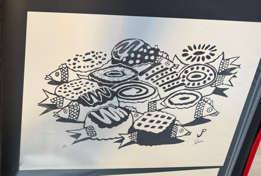Black Year Old Donuts