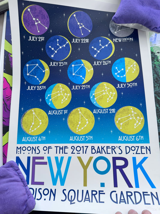 Moons of the Bakers Dozen