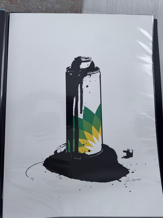 Unknown (Green and Yellow Spray Can)