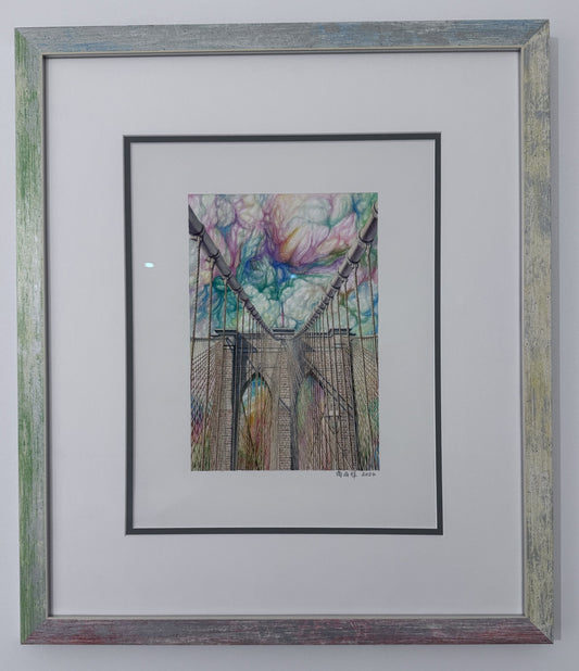 Brooklyn Bridge Watercolor OG