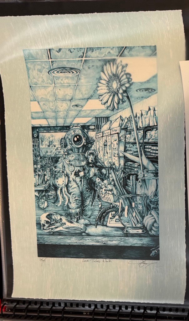 Love Takes Work - Blue Variant